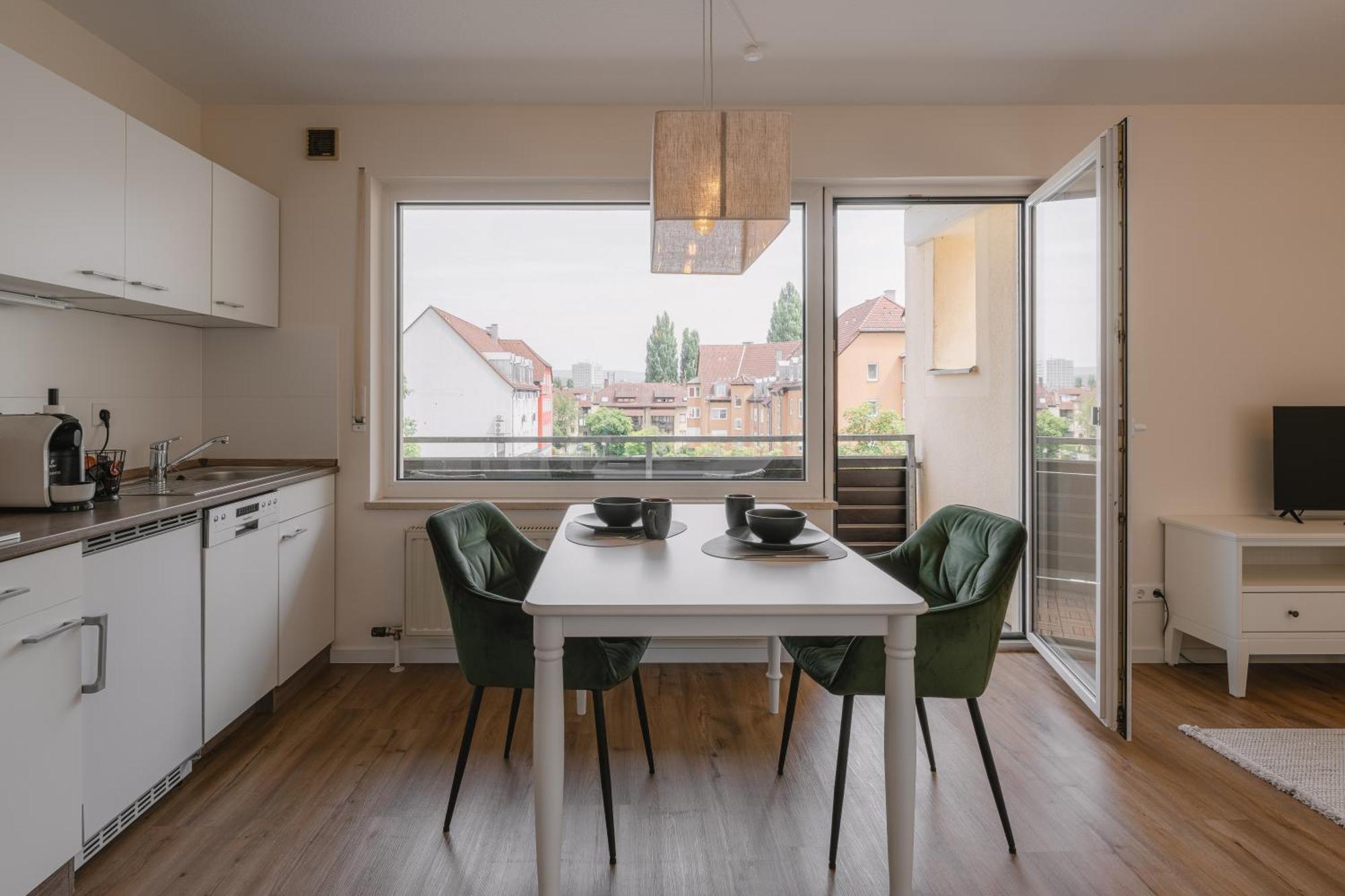 Exklusiv & Zentral: 1-Zi. Apartment Mit Balkon Stellplatz Bayreuth Eksteriør bilde