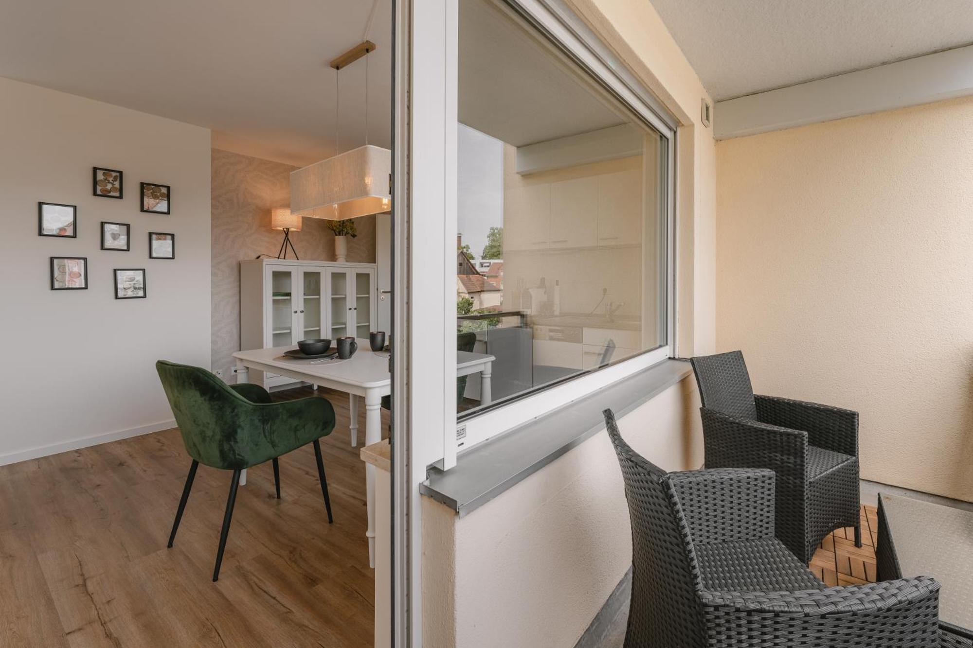Exklusiv & Zentral: 1-Zi. Apartment Mit Balkon Stellplatz Bayreuth Eksteriør bilde