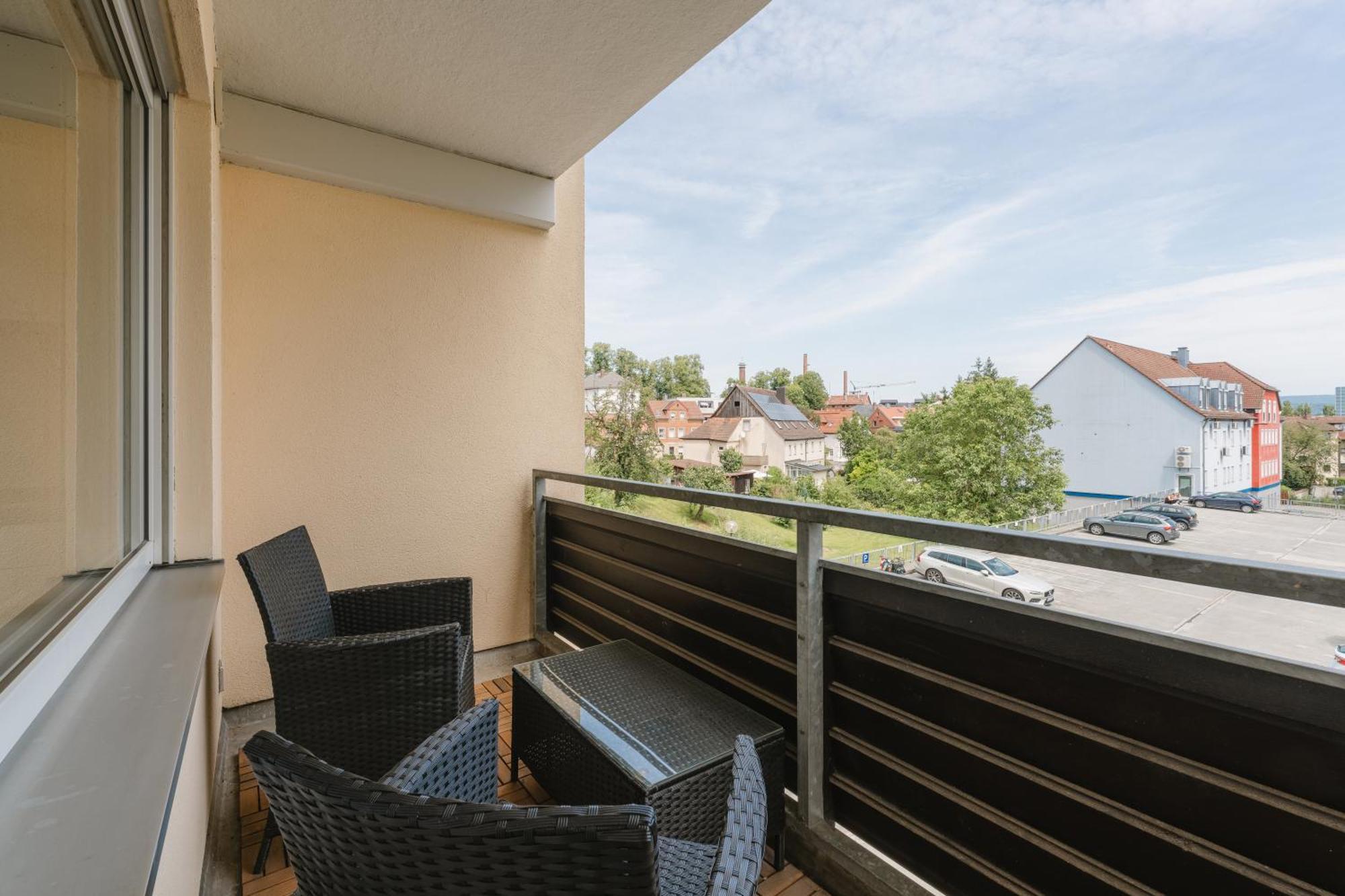 Exklusiv & Zentral: 1-Zi. Apartment Mit Balkon Stellplatz Bayreuth Eksteriør bilde