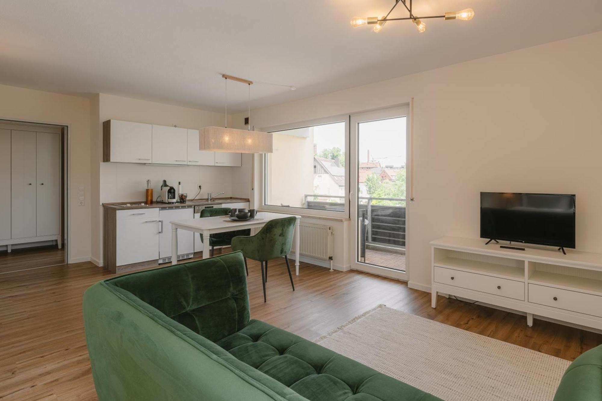 Exklusiv & Zentral: 1-Zi. Apartment Mit Balkon Stellplatz Bayreuth Eksteriør bilde