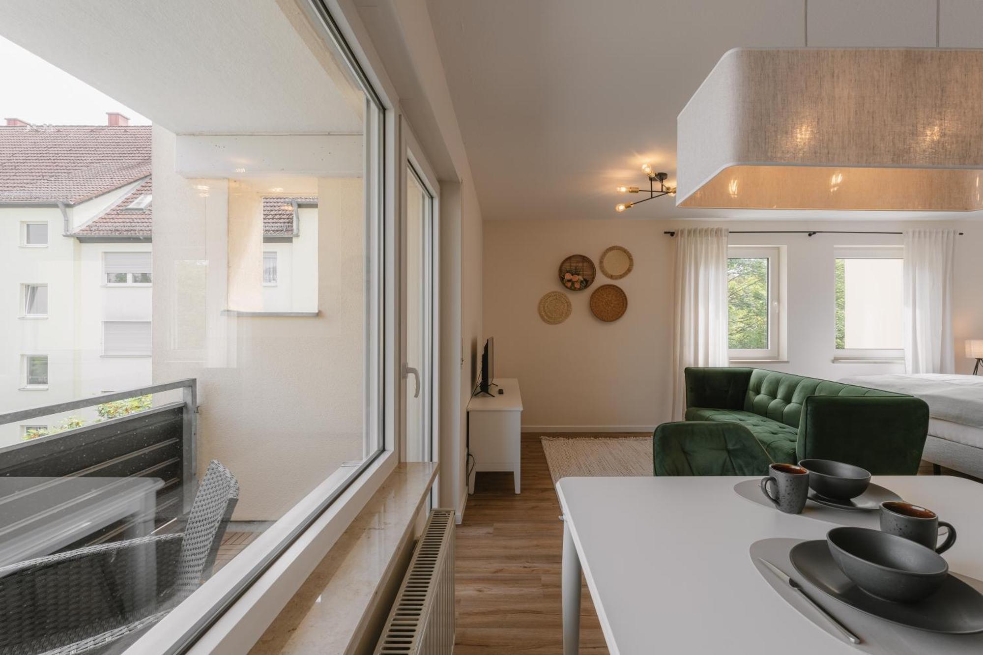 Exklusiv & Zentral: 1-Zi. Apartment Mit Balkon Stellplatz Bayreuth Eksteriør bilde